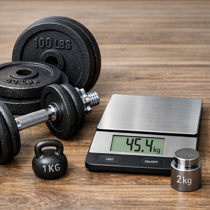 100 lbs en kg : conversion rapide et valeur exacte