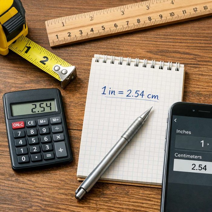 Conversion inch cm rapide : la méthode simple et fiable