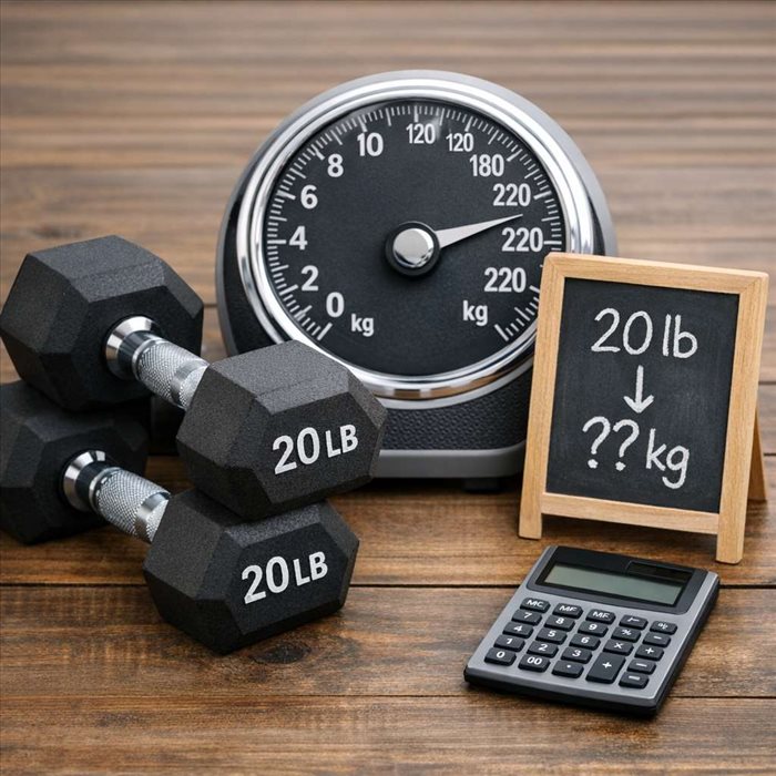 20 lbs en kg : conversion rapide et précise en kilogrammes