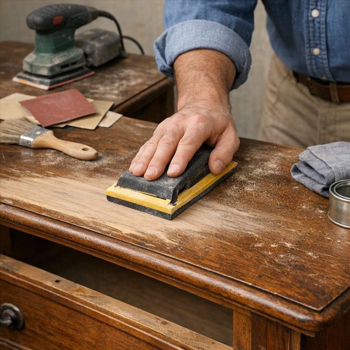 Comment poncer un meuble : méthodes et conseils efficaces