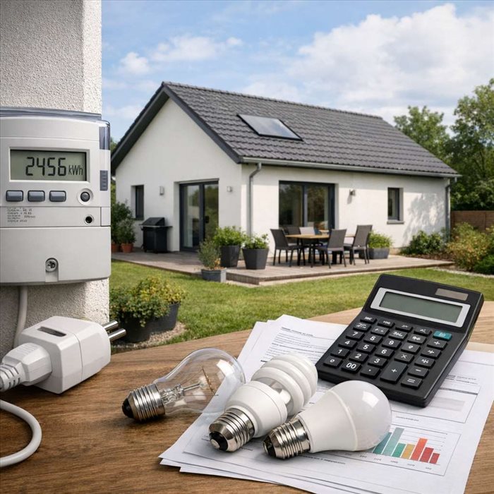 Quelle consommation électrique pour une maison de 100 m² ?