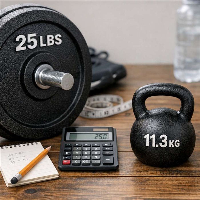 25 lbs en kg : conversion facile et rapide